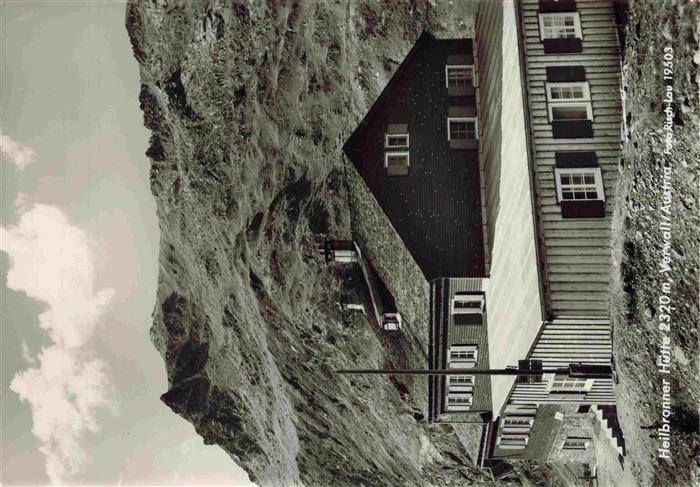 Heilbronnerhuette Alte Ansicht