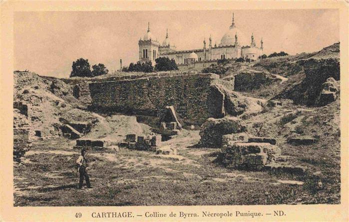 Carthage  Karthago Carthago Tunesie Colline-de-Byrra Nécropole-Punique Ausgrabun