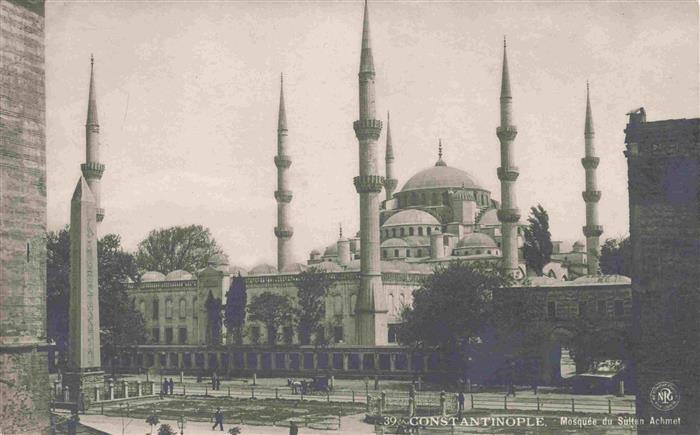 Konstantinopel Konstantinople ISTANBUL TK Mosquée-du-Sultan-Achmet Blaue-Moschee