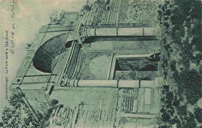 Yedikule Porte-dorée Yédi-Koulé Stadtmauer Tor Bogen Ruine Mauerwerk