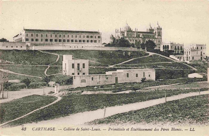 Carthage Karthago Carthago Tunesie Colline-de-Saint-Louis Primitiale Établissem