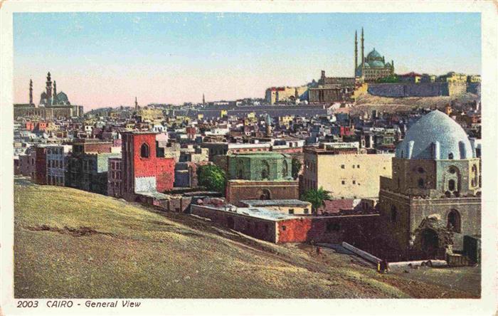 CAIRO Kairo Caire Egypt General-View Zitadelle Mohammed-Ali-Moschee Panorama Mo
