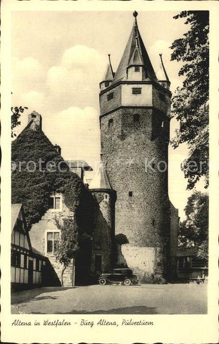 Altena Lenne Burg Altena Pulverturm