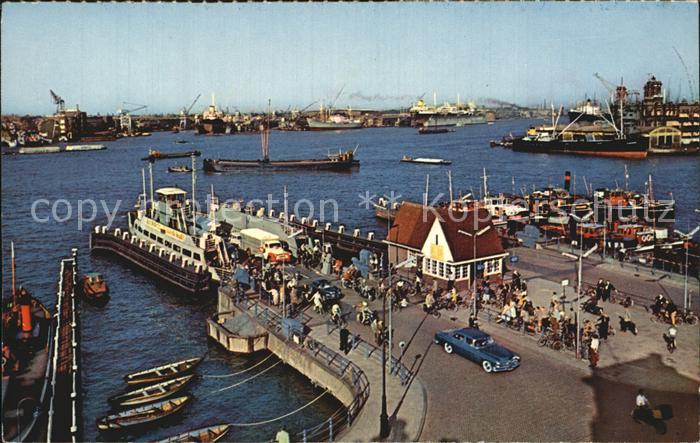 Amsterdam Niederlande Gezicht op het Y