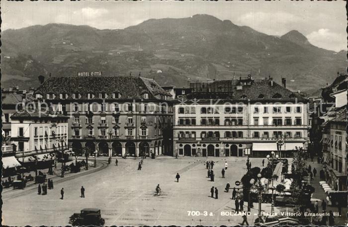 Bolzano Piazza Vittorio Emanuele III