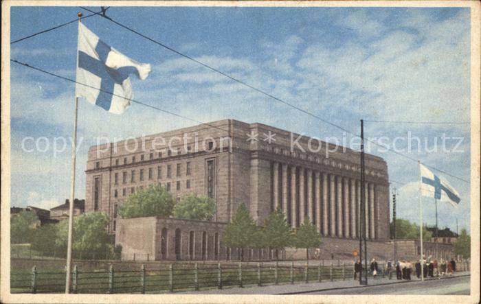Helsinki The Parliament Building