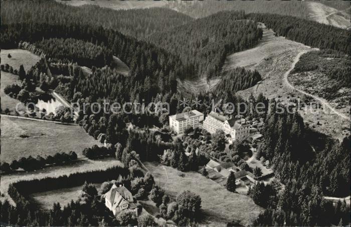 Clausthal-Zellerfeld Goslar Niedersachsen Johanneser Kurhaus Fliegeraufnahme