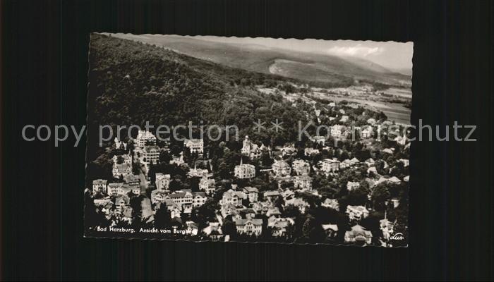 Bad Harzburg Blick vom Burgberg