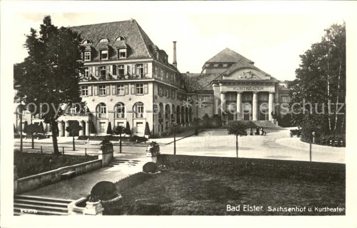 Bad Elster Sachsenhof und Kurtheater