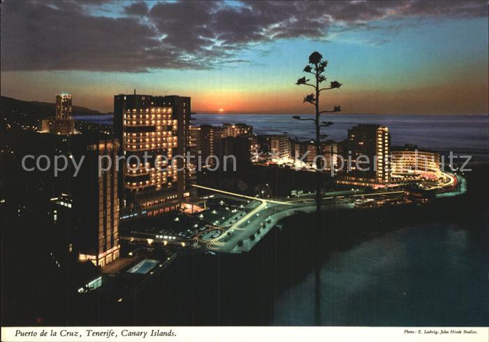 Puerto de la Cruz Fliegeraufnahme
