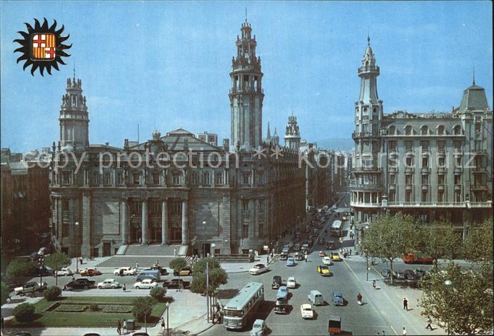 Barcelona Cataluna Correos y Via Layetana