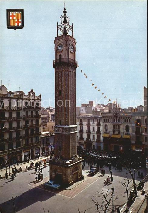 Barcelona Cataluna Plaza Rius y Taulet