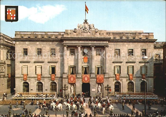 Barcelona Cataluna Fachada del Ayuntamiento