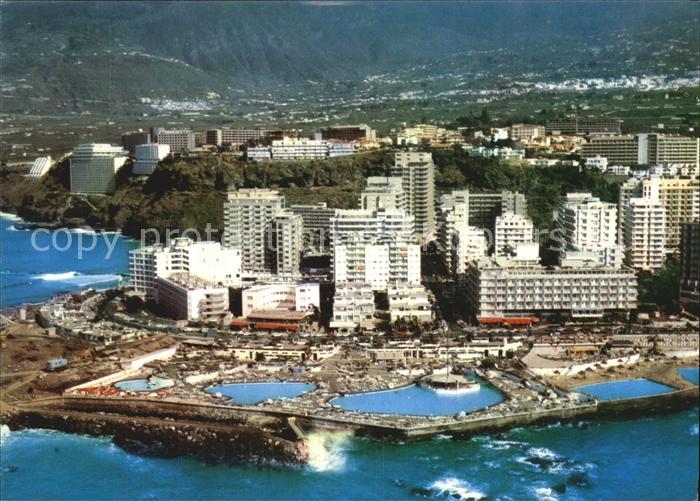 Puerto de la Cruz Fliegeraufnahme