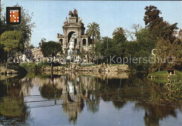 Barcelona Cataluna Cascade del Parque de la Ciudadela