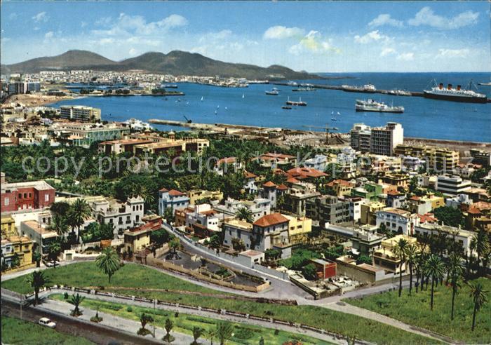 Las Palmas Gran Canaria Vista aerea panoramica