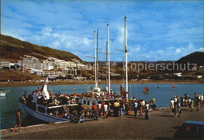 Puerto Rico Gran Canaria Schiffsanlegestelle