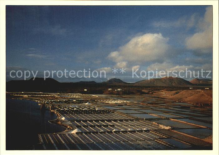 Lanzarote Kanarische Inseln Salinas de Janubio
