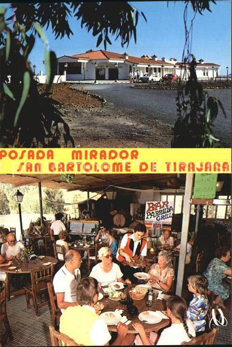 San Bartolome-de-Tirajana Posada Mirador Gastraum