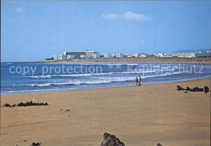 Lanzarote Kanarische Inseln Playa de Matagorda