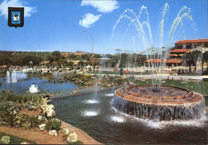 Madrid Spain Parque de atracciones Fuentes