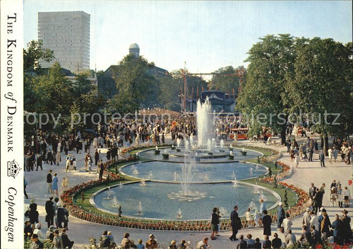Copenhagen Kobenhavn Tivoli Wasserspiele Hotel Royal