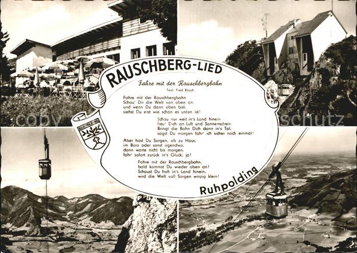 Ruhpolding Bayern Rauschbergbahn Bergstation Restaurant