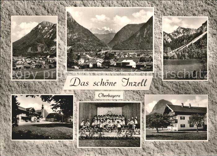 Inzell Traunstein Bayern  Teilansichten Panorama Musikverein