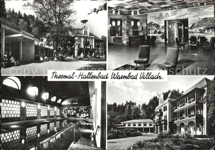 Warmbad Villach Thermal Hallenbad Foyer Aussenansicht