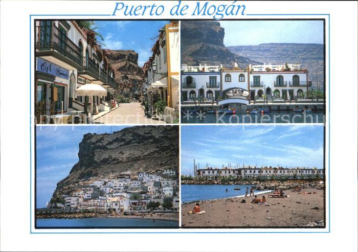 Puerto de Mogan Dorfmotive Hafen Strand