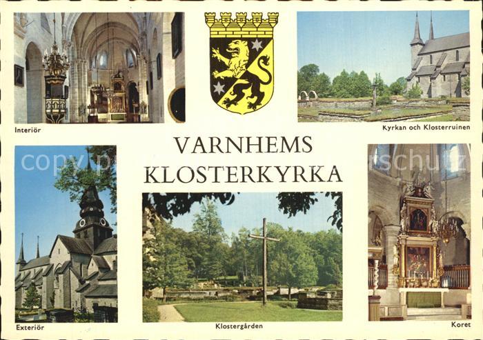 Varnhem Klosterkyrka Interioer Kyrkan och Klosterruinen Exterioer Klostergarden