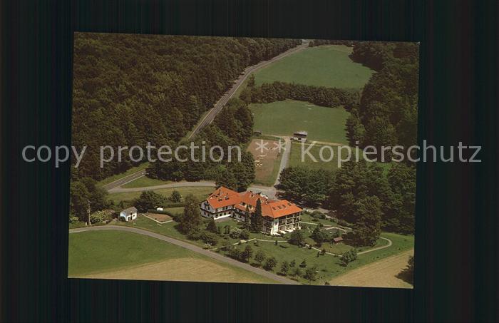 Laubach Hessen Hotel Waldhaus Fliegeraufnahme