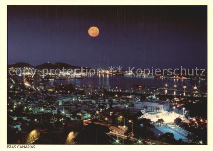 Las Palmas Gran Canaria bei Nacht