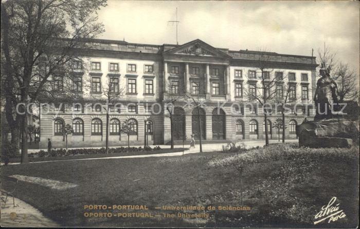 Porto Portugal Universidada de Sciencias Monumento Universitaet Denkmal