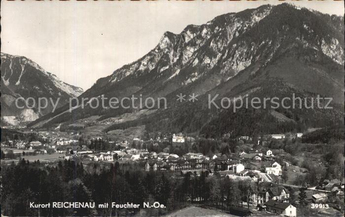 Reichenau Rax Panorama Kurort gegen Feuchter