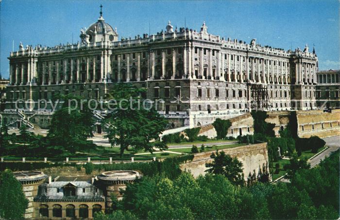 Madrid Spain Palacio Royal Koeniglicher Palast