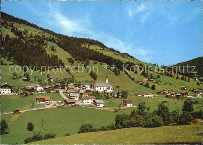 Wildschoenau Tirol Panorama Hochtal Sommerfrische Oberau
