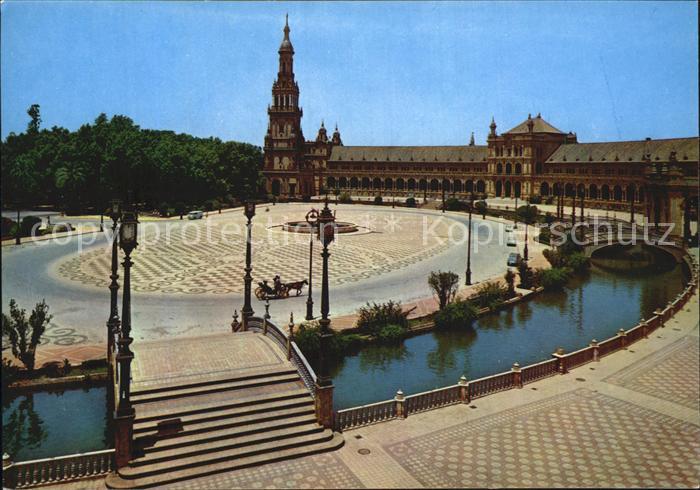 Sevilla Andalucia Plaza de Espana