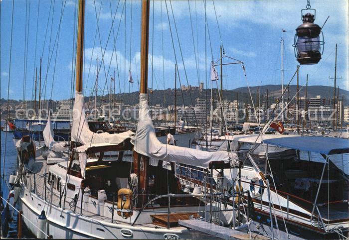 Palma de Mallorca Detalle del Puerto Hafen Segelyacht