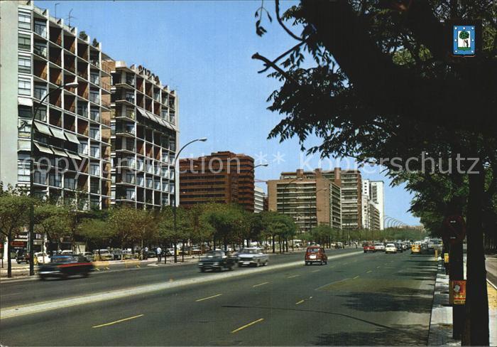 Madrid Spain Avenida del Generalisimo