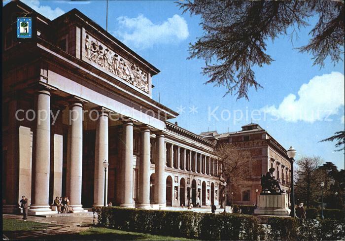 Madrid Spain Museo del Prado Monumento Denkmal Museum