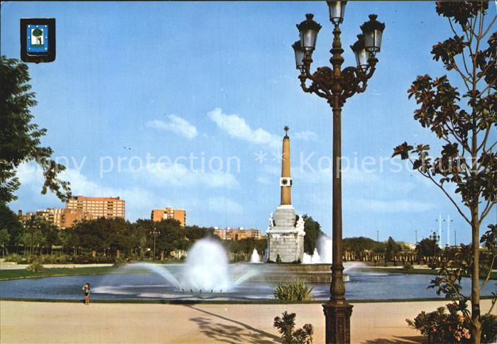 Madrid Spain Parque de la Arganzuela Obelisco Park Obelisk