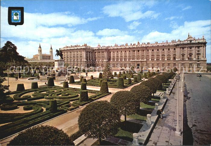 Madrid Spain Palacio Real Monumento Palast Denkmal