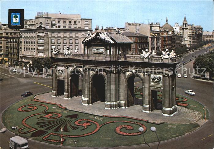 Madrid Spain Puerta de Alcala