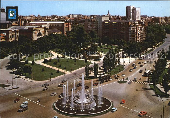 Madrid Spain Plaza de San Juan de la Cruz Paseo de la Castellana