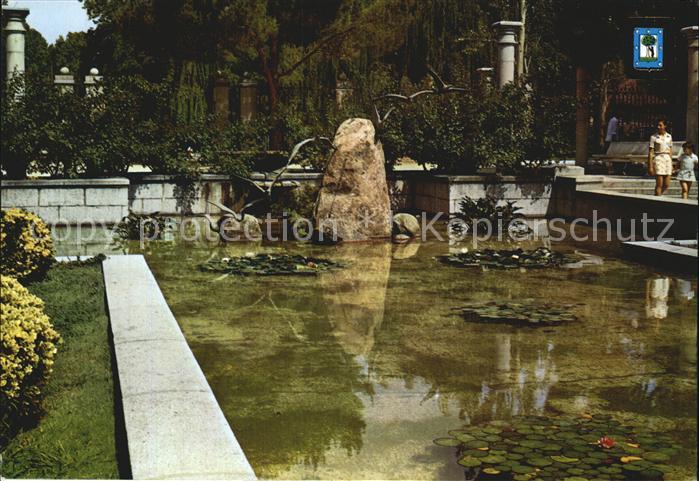 Madrid Spain Parque del Retiro Jardin de Cecilio Rodriguez