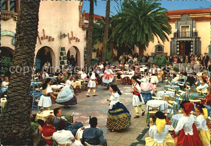 Las Palmas Gran Canaria Pueblo Canario y sus danzas tipicas Volkstaenze der kana