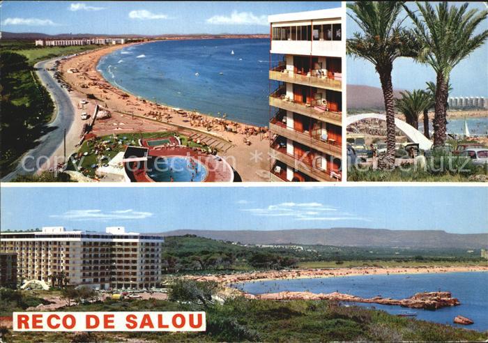 Salou Reco de Salou Strand Hotels Palmen