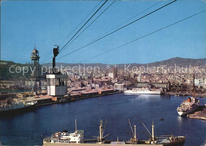 Barcelona Cataluna Puerto y transbordador
