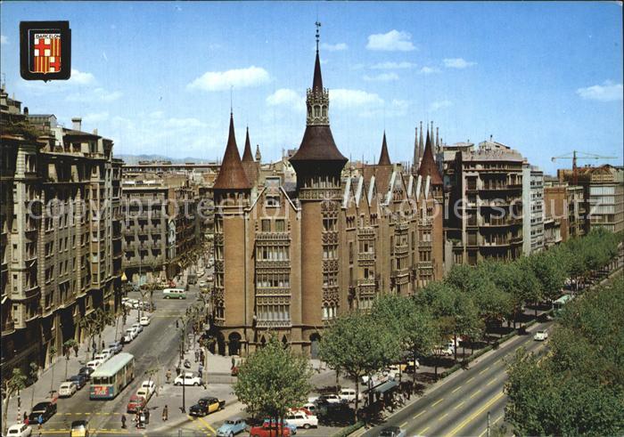 Barcelona Cataluna Avenida del Generalisimo Les Punxes